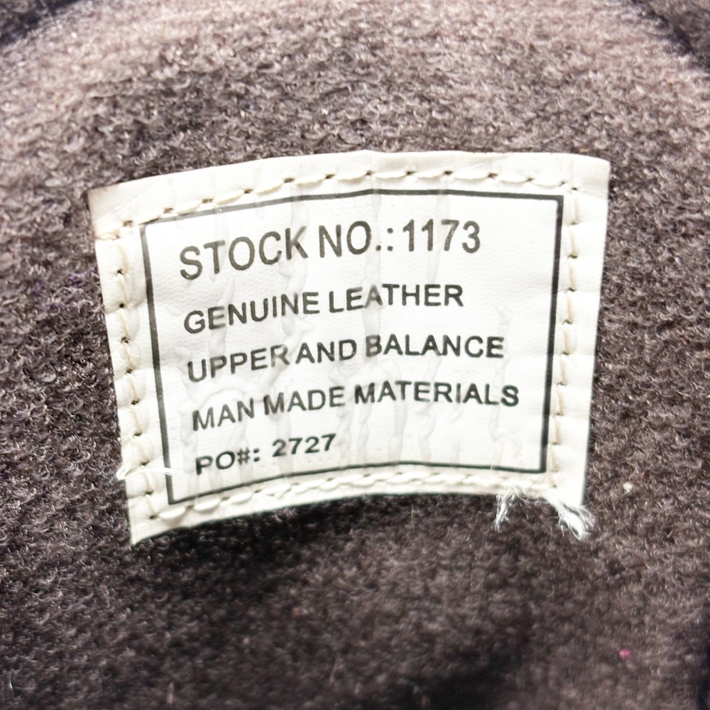 Ad-Tec 1173 Mens Size 9.5 Wide Brown Oil Tanned Leather Kiltie Logger Boots - Picture 12 of 14